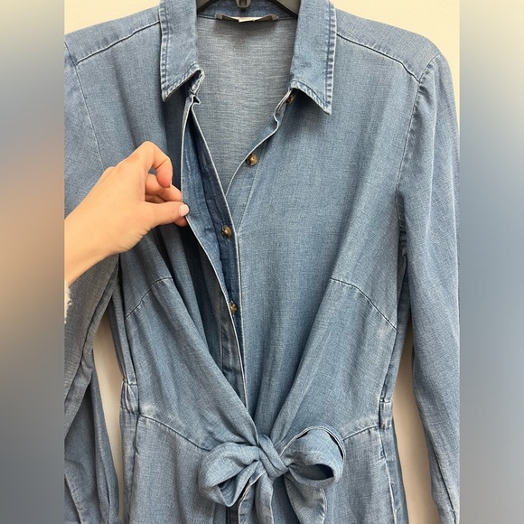 Loft Denim Jumpsuit - Picture 5 of 11